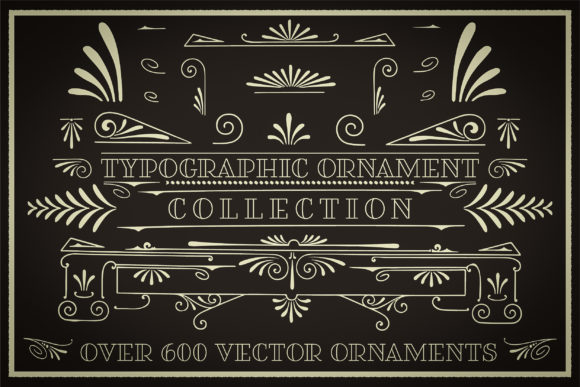 Download Typographic Ornament Collection - Typographic Collection